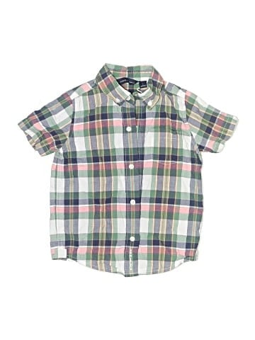 Janie and Jack Short Sleeve Button-Down Shirt (view 1)