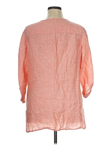 Tahari 3/4 Sleeve Button-Down Shirt (view 2)