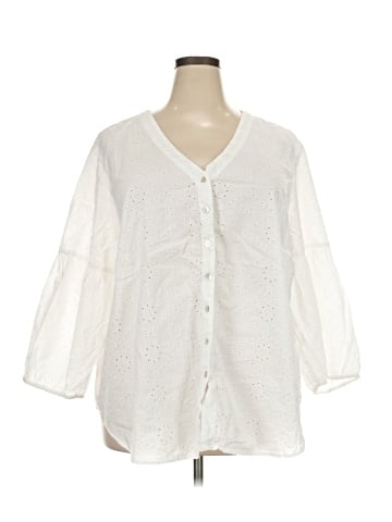 J.Jill 3/4 Sleeve Blouse (view 1)