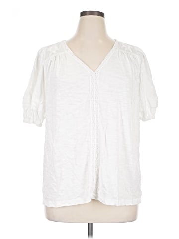 Style&Co Short Sleeve Blouse (view 1)