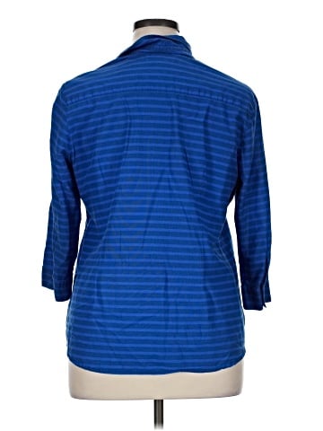 Coldwater Creek 3/4 Sleeve Button-Down Shirt (view 2)