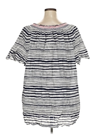Woman Within Short Sleeve Top (view 2)