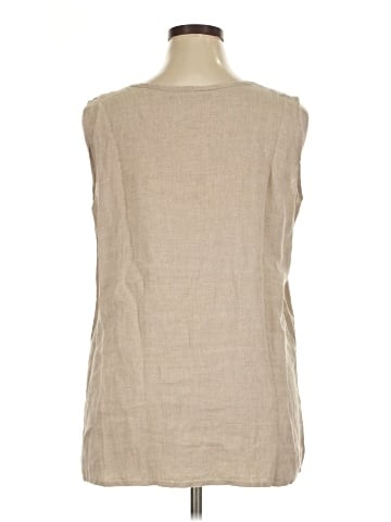 Flax Sleeveless Blouse (view 2)
