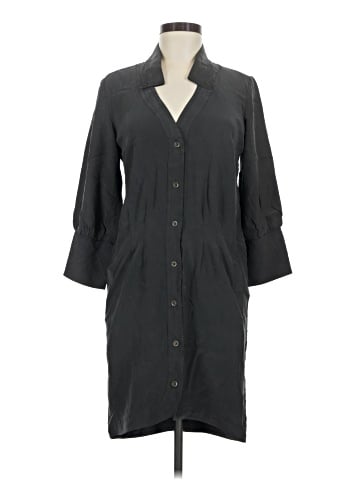 Mike & Chris 3/4 Sleeve Silk Top (view 1)