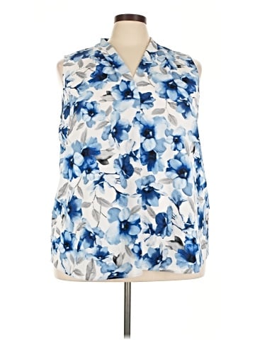 Calvin Klein Sleeveless Blouse (view 1)