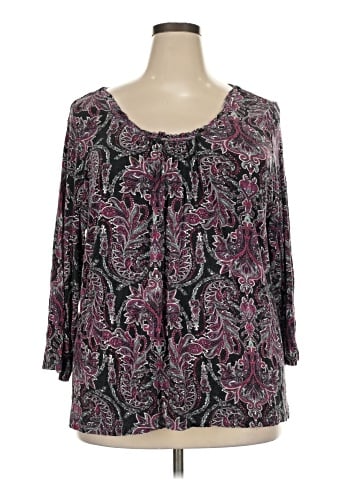 Kim Rogers 3/4 Sleeve Blouse (view 1)