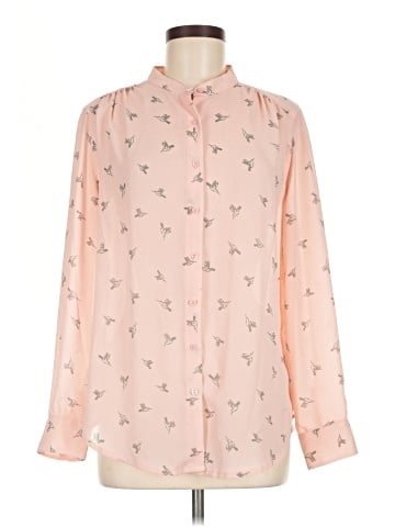 Faded Glory Long Sleeve Blouse (view 1)