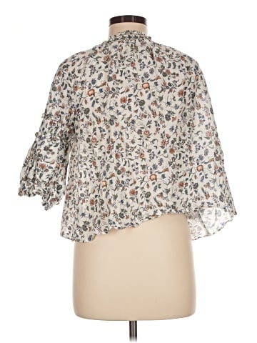 Max Studio 3/4 Sleeve Blouse (view 2)