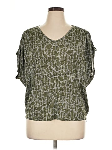 Simply Vera Vera Wang Short Sleeve Blouse (view 1)