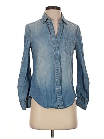 BCBGMAXAZRIA Long Sleeve Button-Down Shirt (view 1)