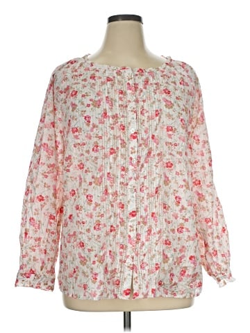 Talbots 3/4 Sleeve Blouse (view 1)