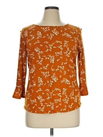 Liz Claiborne 3/4 Sleeve Blouse (view 1)