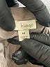 Hinge 100% Silk Solid Gray Romper Size M - photo 4