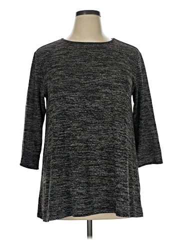Riders by Lee 3/4 Sleeve Top (view 1)