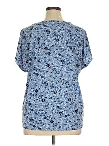 Ann Taylor Short Sleeve Blouse (view 2)
