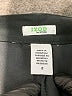 IZOD 100% Polyester Solid Black Skort Size 2 - photo 3