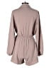 Gilli 100% Polyester Solid Gray Romper Size M - photo 2