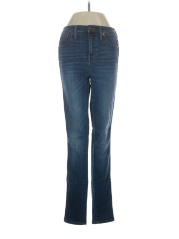 Madewell Tall 10" High-Rise Skinny Jeans in Danny Wash: TENCEL&trade; Denim Edition (view 1)