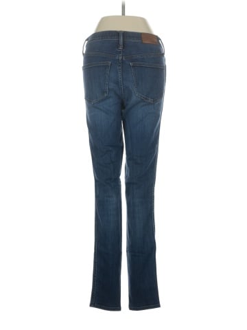 Madewell Tall 10" High-Rise Skinny Jeans in Danny Wash: TENCEL&trade; Denim Edition (view 2)