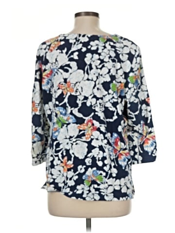 Alfred Dunner 3/4 Sleeve T-Shirt (view 2)
