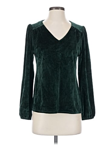 Garnet Hill Long Sleeve Blouse (view 1)