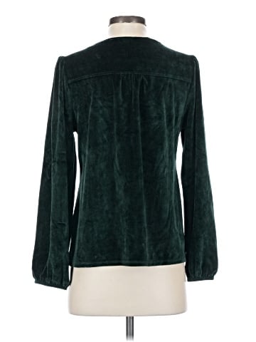 Garnet Hill Long Sleeve Blouse (view 2)