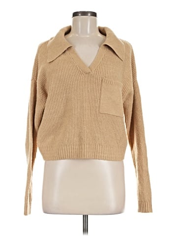 Pink Rose Pullover Sweater (view 1)