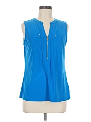 Anne Klein Sleeveless Blouse (view 1)