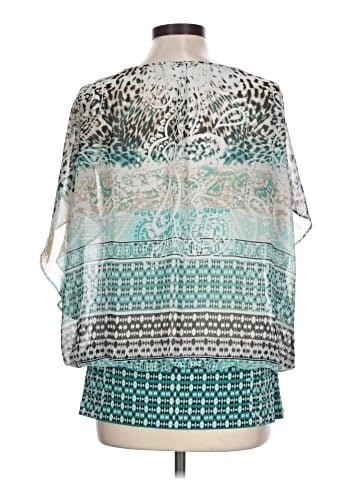 JM Collection 3/4 Sleeve Blouse (view 2)