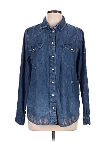 BDG Long Sleeve Button-Down Shirt (view 1)