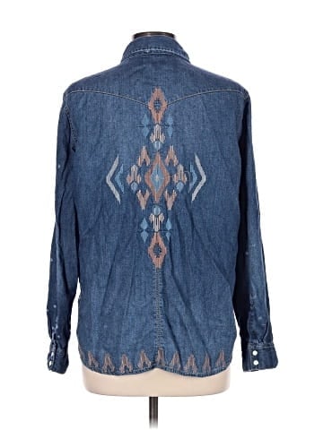 BDG Long Sleeve Button-Down Shirt (view 2)