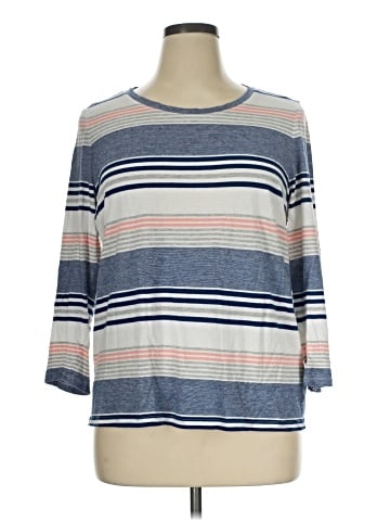 Gap Body Outlet 3/4 Sleeve T-Shirt (view 1)