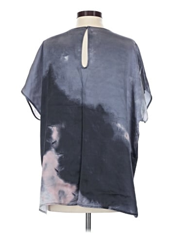 Jigsaw Short Sleeve Silk Top (view 2)