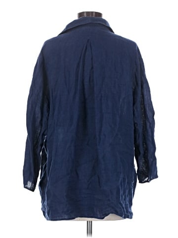 Zara 3/4 Sleeve Button-Down Shirt (view 2)