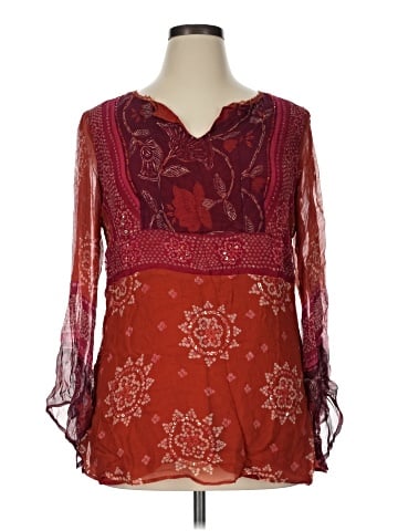 Lane Bryant Long Sleeve Blouse (view 1)