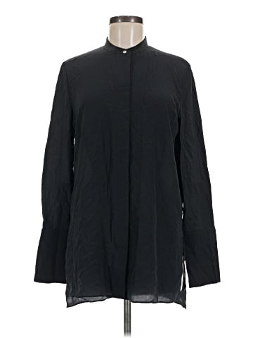 Cos Long Sleeve Silk Top (view 1)