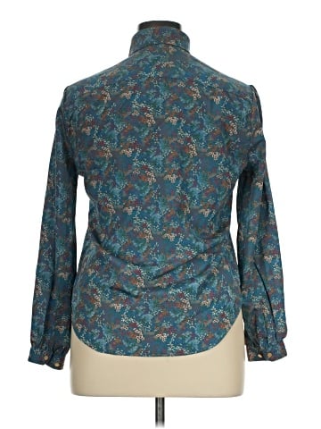 Foxcroft Long Sleeve Blouse (view 2)