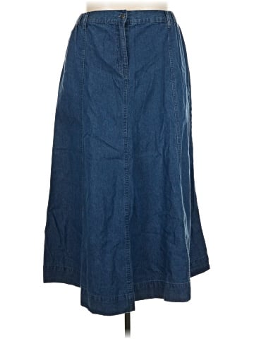 Roaman's Denim Skirt (view 1)