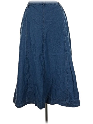 Roaman's Denim Skirt (view 2)