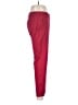 Theory Solid Red Wool Pants Size 6 - photo 4