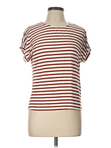 Green Envelope Short Sleeve Top (view 1)