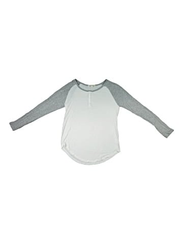 Pink Rose Long Sleeve Henley (view 2)