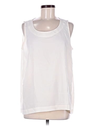 Eskandar Sleeveless Silk Top (view 1)