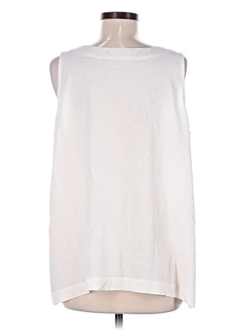 Eskandar Sleeveless Silk Top (view 2)