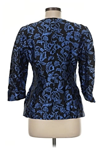 Nina Mclemore Silk Blazer (view 2)