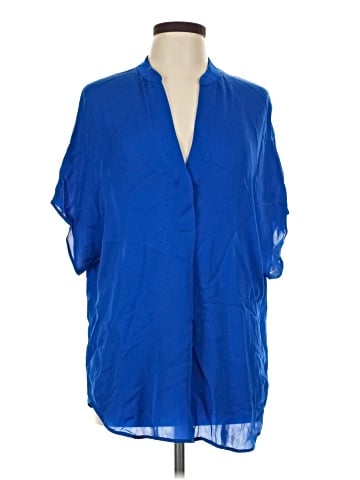 Vince. Short Sleeve Blouse (view 1)