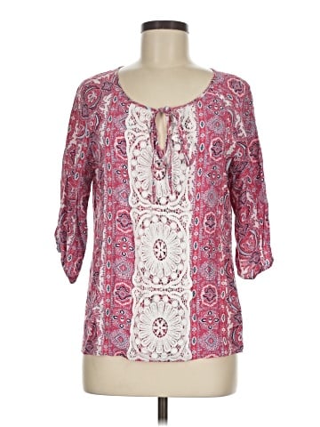 Fun2Fun 3/4 Sleeve Blouse (view 1)