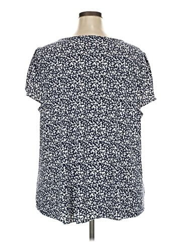 Adrianna Papell Short Sleeve Blouse (view 2)