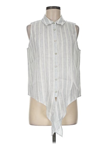 Chico's Sleeveless Button-Down Shirt (view 1)