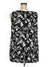George Black Sleeveless Blouse Size 3X - photo 2